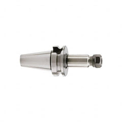 HAIMER - 1.5mm to 20mm Capacity, 3.94" Projection, BT40 Taper Shank, ER32 Collet Chuck - 0.0001" TIR, Through-Spindle & DIN Flange Coolant - Exact Industrial Supply