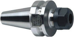 HAIMER - 0.04" to 0.63" Capacity, 3.54" Projection, BT30 Taper Shank, ER25 Collet Chuck - 0.0001" TIR - Exact Industrial Supply