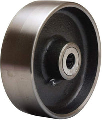 Hamilton - 6 Inch Diameter x 2 Inch Wide, Forged Steel Caster Wheel - 2,500 Lb. Capacity, 2-1/4 Inch Hub Length, 1/2 Inch Axle Diameter, Tapered Roller Bearing - Caliber Tooling