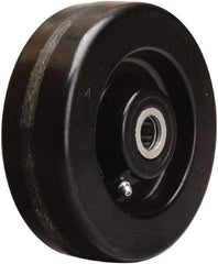 Hamilton - 6 Inch Diameter x 2 Inch Wide, Phenolic Caster Wheel - 1,200 Lb. Capacity, 2-3/16 Inch Hub Length, 1 Inch Axle Diameter, Straight Roller Bearing - Caliber Tooling