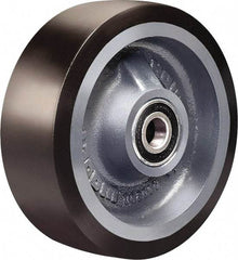 Hamilton - 6 Inch Diameter x 2 Inch Wide, Polyurethane on Cast Iron Caster Wheel - 1,560 Lb. Capacity, 2-1/4 Inch Hub Length, 1/2 Inch Axle Diameter, Sealed Precision Ball Bearing - Caliber Tooling