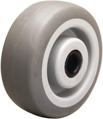 Hamilton - 5 Inch Diameter x 2 Inch Wide, Rubber on Thermoplastic Caster Wheel - 350 Lb. Capacity, 2-3/16 Inch Hub Length, 3/4 Inch Axle Diameter, Delrin Bearing - Caliber Tooling