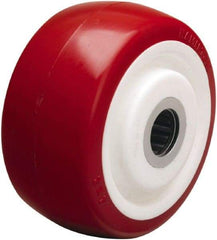 Hamilton - 4 Inch Diameter x 2 Inch Wide, Polyurethane on Polypropylene Caster Wheel - 500 Lb. Capacity, 2-3/16 Inch Hub Length, 5/8 Inch Axle Diameter, Straight Roller Bearing - Caliber Tooling