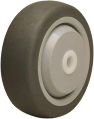 Hamilton - 3-1/2 Inch Diameter x 1-3/8 Inch Wide, Rubber on Thermoplastic Caster Wheel - 240 Lb. Capacity, 1-9/16 Inch Hub Length, 1/2 Inch Axle Diameter, Stainless Steel Ball Bearing - Caliber Tooling