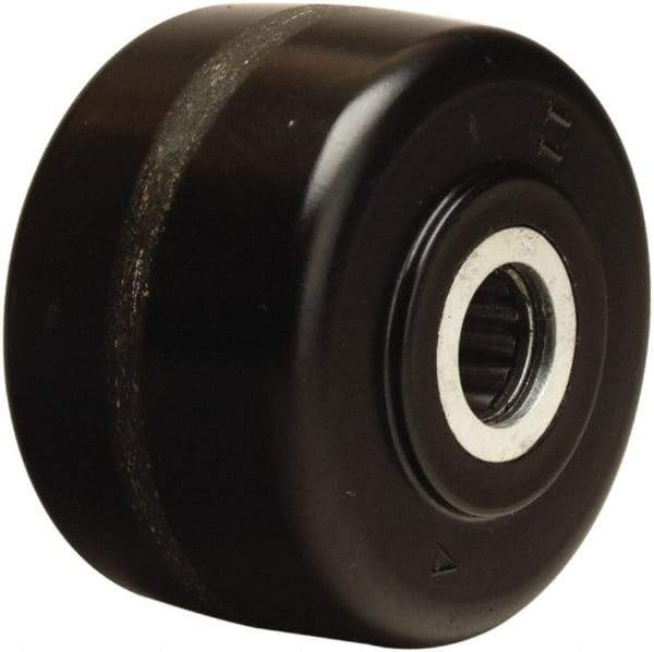 Hamilton - 3-1/4 Inch Diameter x 2 Inch Wide, Phenolic Caster Wheel - 700 Lb. Capacity, 2-3/16 Inch Hub Length, 5/8 Inch Axle Diameter, Straight Roller Bearing - Caliber Tooling