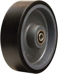 Hamilton - 12 Inch Diameter x 3 Inch Wide, Polyurethane on Cast Iron Caster Wheel - 4,550 Lb. Capacity, 3-1/4 Inch Hub Length, 3/4 Inch Axle Diameter, Tapered Roller Bearing - Caliber Tooling