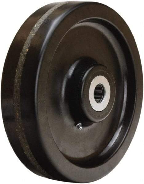 Hamilton - 10 Inch Diameter x 2-1/2 Inch Wide, Phenolic Caster Wheel - 2,500 Lb. Capacity, 3-1/4 Inch Hub Length, 1-1/4 Inch Axle Diameter, Straight Roller Bearing - Caliber Tooling