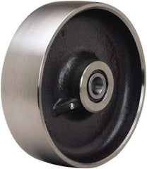 Hamilton - 10 Inch Diameter x 3 Inch Wide, Forged Steel Caster Wheel - 6,500 Lb. Capacity, 3-1/4 Inch Hub Length, 3/4 Inch Axle Diameter, Tapered Roller Bearing - Caliber Tooling