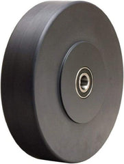 Hamilton - 8 Inch Diameter x 2 Inch Wide, Nylon Caster Wheel - 2,500 Lb. Capacity, 2-1/4 Inch Hub Length, 1/2 Inch Axle Diameter, Precision Ball Bearing - Caliber Tooling