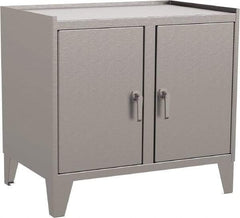 Jamco - 2 Shelf Locking Storage Cabinet - Stainless Steel, 36" Wide x 18" Deep x 34" High - Caliber Tooling