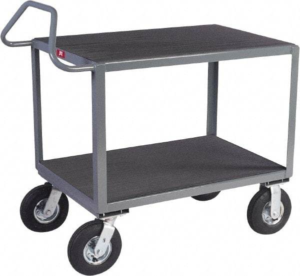 Jamco - 1,200 Lb Capacity, 48" Wide x 30" Long x 34" High Instrument Cart - 2 Shelf, Steel - Caliber Tooling