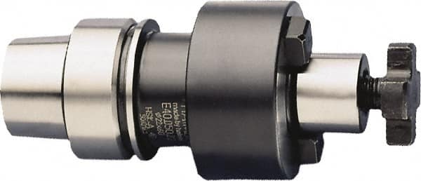 HAIMER - HSK50E Taper Face Mill Holder & Adapter - 22mm Pilot Diam, 60mm Arbor Length - Exact Industrial Supply