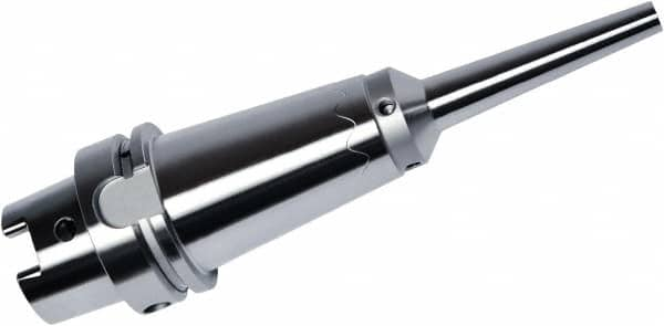 HAIMER - 6mm Hole Diam, HSK63A Taper Shank Shrink Fit Tool Holder & Adapter - 160mm Projection, 9mm Nose Diam, 80mm Clamping Depth, 25,000 RPM - Exact Industrial Supply