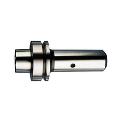 HAIMER - 3/8" to 0.57" Capacity, 4.72" Projection, HSK63A Hollow Taper, HG02 Collet Chuck - 0.0002" TIR - Exact Industrial Supply