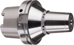 HAIMER - 25mm Hole Diam, HSK125A Taper Shank Shrink Fit Tool Holder & Adapter - 130mm Projection, 63mm Nose Diam, 58mm Clamping Depth, 25,000 RPM, Through Coolant - Exact Industrial Supply