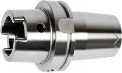 HAIMER - 50mm Hole Diam, HSK100A Taper Shank Shrink Fit Tool Holder & Adapter - 160mm Projection, 82mm Nose Diam, 88mm Clamping Depth, 25,000 RPM, Through Coolant - Exact Industrial Supply