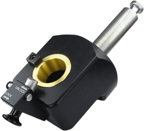 HAIMER - 1 Position, HSK40A Compatible Tool Holder Tightening Fixture - Exact Industrial Supply