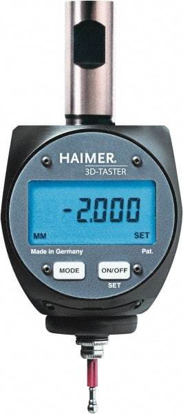 HAIMER - Positioning Indicators Type: Electronic Positioning Indicator Point Diameter (mm): 4.00 - Caliber Tooling