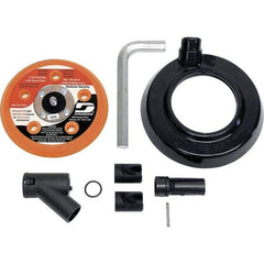 Dynabrade - Power Sander Vacuum Shroud Conversion Kit - 5" Diam, For Use with Dynorbital Supreme Random & Dynorbital-Spirit Random Orbital Sanders - Caliber Tooling