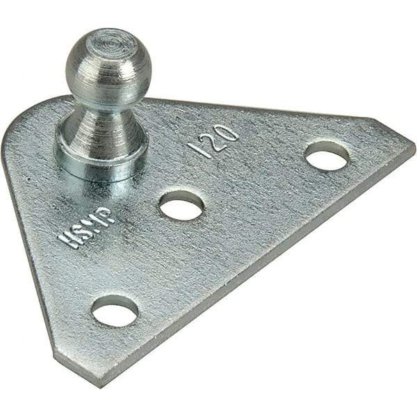 Dynabrade - 10mm Diameter Ball Bracket - Includes 2 Brackets, Use with Downdraft Sanding Tables - Caliber Tooling