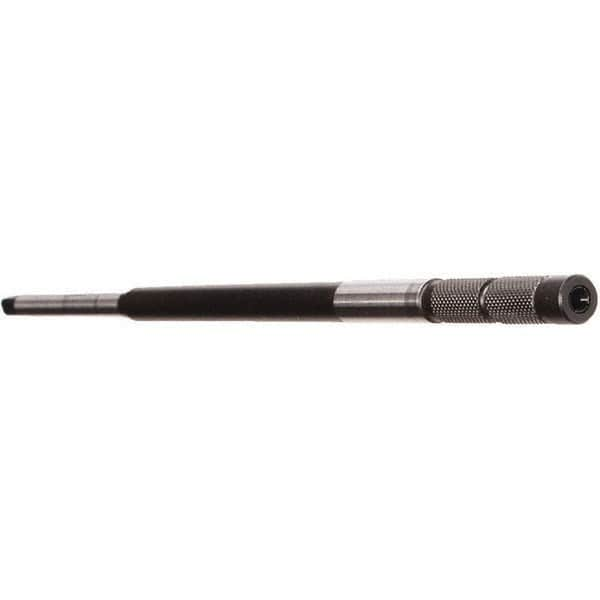 Emuge - M27mm Tap, 12.9921 Inch Overall Length, 1.1024 Inch Max Diameter, Tap Extension - 0.7874 Inch Tap Shank Diameter, 0.7874, 1.1024 Inch Extension Shank Diameter, 0.6299 Inch Extension Square Size, 44mm Tap Depth - Caliber Tooling