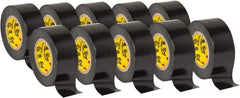 3M - 3/4" x 20', Black Vinyl Electrical Tape - 7 mil Thick, 1,150 V/mil Dielectric Strength - Caliber Tooling