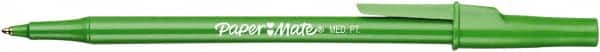 Paper Mate - 1mm Ball Point Stick Pen - Green - Caliber Tooling