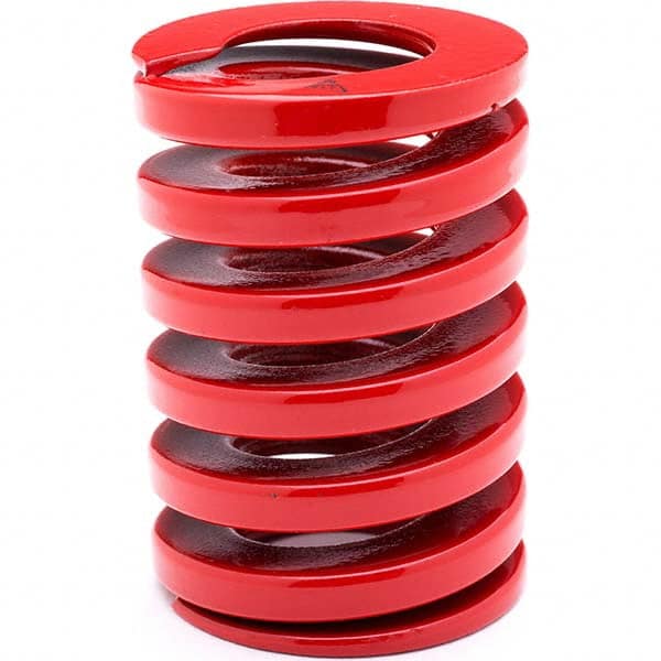 Associated Spring Raymond - 22mm Hole Diam, 11mm Rod Diam, 55mm Free Length, Red Die Spring - Caliber Tooling