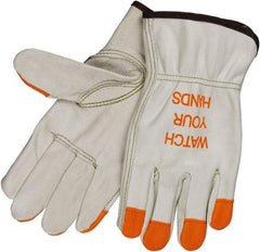 MCR Safety - Size S General Protection Work Gloves - For Work & Driver, Uncoated, Natural, Paired - Caliber Tooling