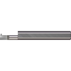 Micro 100 - Single Point Threading Tools; Thread Type: Internal ; Material: Solid Carbide ; Profile Angle: 60 ; Threading Diameter (Decimal Inch): 0.3600 ; Cutting Depth (Decimal Inch): 1.2500 ; Maximum Threads Per Inch: 32 - Exact Industrial Supply