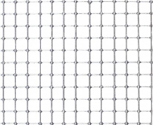 Value Collection - 18 Gage, 0.047 Inch Wire Diameter, 3 x 3 Mesh per Linear Inch, Stainless Steel, Welded Fabric Wire Cloth - 0.287 Inch Opening Width, 36 Inch Wide, Cut to Length - Caliber Tooling