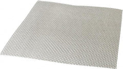 Value Collection - 18 Gage, 0.047 Inch Wire Diameter, 6 x 6 Mesh per Linear Inch, Stainless Steel, Wire Cloth - 0.12 Inch Opening Width, 12 Inch Wide x 12 Inch Stock Length - Caliber Tooling