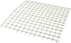 Value Collection - 11 Gage, 0.12 Inch Wire Diameter, 3/4 x 3/4 Mesh per Linear Inch, Stainless Steel, Wire Cloth - 0.63 Inch Opening Width, 12 Inch Wide x 12 Inch Stock Length - Caliber Tooling