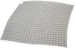 Value Collection - 18 Gage, 0.047 Inch Wire Diameter, 2 x 2 Mesh per Linear Inch, Stainless Steel, Wire Cloth - 0.453 Inch Opening Width, 12 Inch Wide x 12 Inch Stock Length - Caliber Tooling