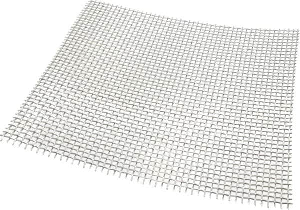 Value Collection - 16 Gage, 0.063 Inch Wire Diameter, 4 x 4 Mesh per Linear Inch, Stainless Steel, Wire Cloth - 0.187 Inch Opening Width, 12 Inch Wide x 12 Inch Stock Length - Caliber Tooling