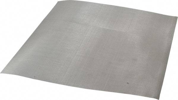 Value Collection - 33 Gage, 0.0075 Inch Wire Diameter, 60 x 60 Mesh per Linear Inch, Stainless Steel, Wire Cloth - 0.006 Inch Opening Width, 12 Inch Wide x 12 Inch Stock Length - Caliber Tooling