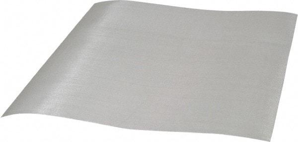 Value Collection - 43 Gage, 0.0055 Inch Wire Diameter, 50 x 50 Mesh per Linear Inch, Stainless Steel, Bolting Wire Cloth - 0.0145 Inch Opening Width, 12 Inch Wide x 12 Inch Stock Length - Caliber Tooling