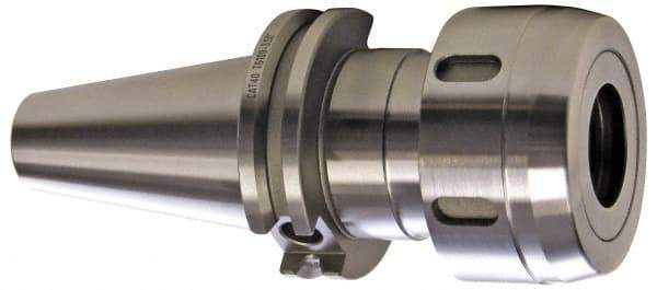 Accupro - 1/2" to 1-1/2" Capacity, 3.54" Projection, CAT50 Taper Shank, TG/PG 150 Collet Chuck - 0.0002" TIR, Through-Spindle & DIN Flange Coolant - Exact Industrial Supply