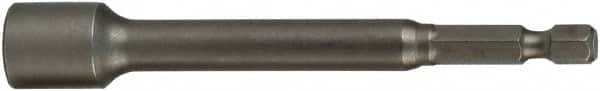 Wiha - 3/8" Magnetic Nutsetter - 1/4" Hex Drive, 6" OAL - Caliber Tooling