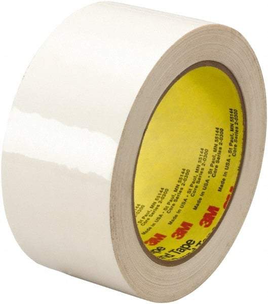 3M - 36 Yds. x 1", White Polyethylene Film Tape - 483 Series, 5 mil Thick, 10 Lb./Inch Tensile Strength - Caliber Tooling