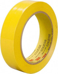 3M - 36 Yds. x 1", Yellow Polyethylene Film Tape - 483 Series, 5 mil Thick, 10 Lb./Inch Tensile Strength - Caliber Tooling