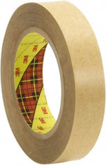 3M - 1/2" x 36 Yd Acrylic Adhesive Double Sided Tape - 4 mil Thick, Clear, Polyester Film Liner, Continuous Roll, Series 415 - Caliber Tooling