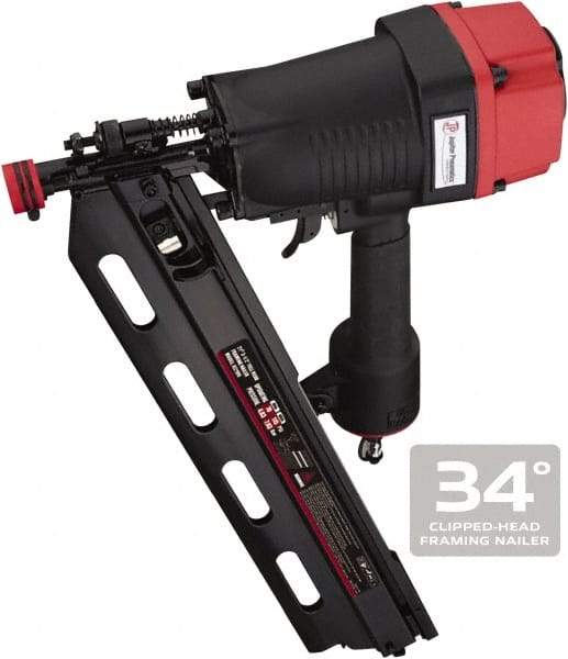 Value Collection - 2 to 3-1/2" Nail Length, 0.28" Nail Diam, Framing Air Nailer - 70 to 115 psi - Caliber Tooling