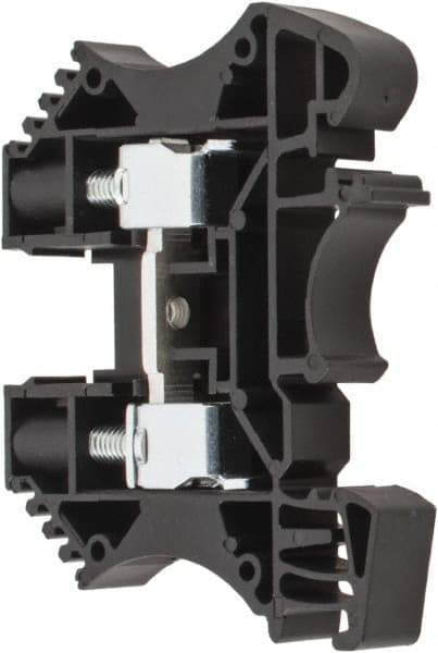 Cooper Bussmann - 500 Volt (IEC), 600 Volt (UL), 41 (IEC) Amp, 45 (UL) Amp, DIN Rail Mount, Passthrough Terminal Block - Zinc Plated Steel, 20 to 8 AWG Compatibility, 2 Inch High x 58.9mm Deep - Caliber Tooling