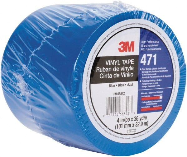 3M - 4" x 108' Vinyl Floor & Egress Tape - Caliber Tooling