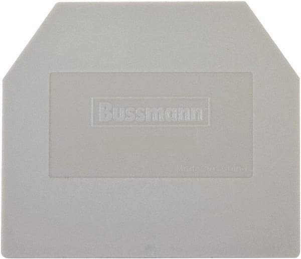 Cooper Bussmann - 1.9" High x 1.8" Long, Terminal Block End Cover - Use with DP100 Series Terminal Blocks - Caliber Tooling