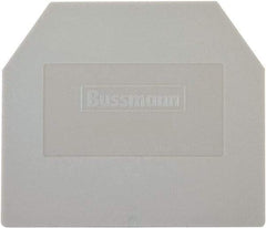 Cooper Bussmann - 1.9" High x 1.8" Long, Terminal Block End Cover - Use with DP100 Series Terminal Blocks - Caliber Tooling