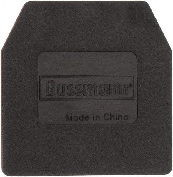 Cooper Bussmann - 1.6" High x 1.2" Long, Terminal Block End Cover - Use with DM50-LK Terminal Blocks - Caliber Tooling