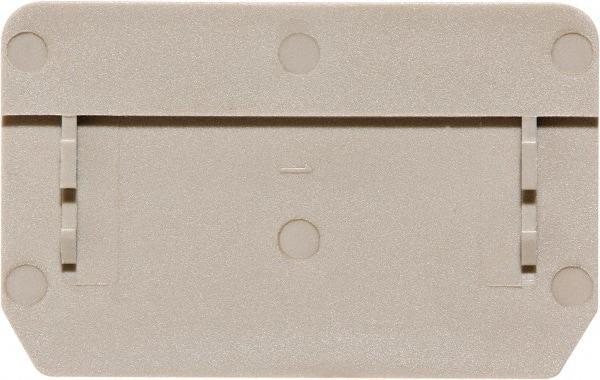 Cooper Bussmann - 2" High x 1.8" Long, Terminal Block Partition Plate - Use with DP100 Series Terminal Blocks - Caliber Tooling