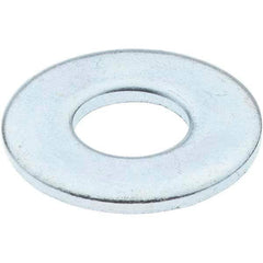 Value Collection - 5/16" Screw, Steel USS Flat Washer - 3/8" ID x 7/8" OD, 3/32" Thick, Zinc-Plated Finish - Caliber Tooling